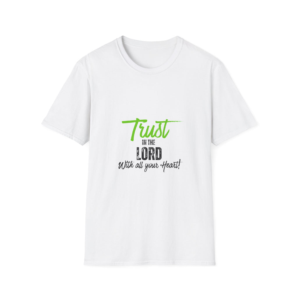 Faith T-Shirt — "Trust in the Lord" Inspirational Christian Tee