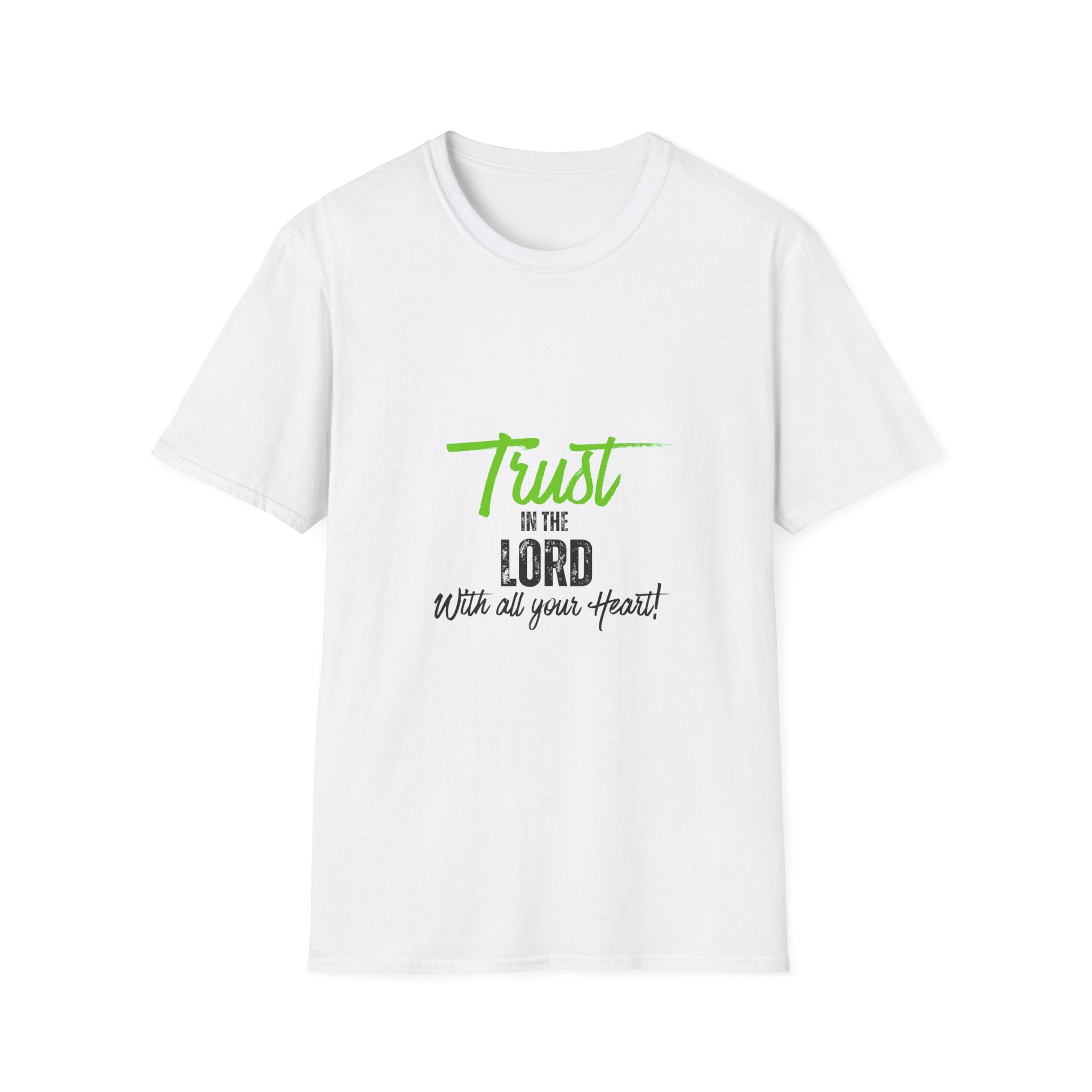 Faith T-Shirt — "Trust in the Lord" Inspirational Christian Tee