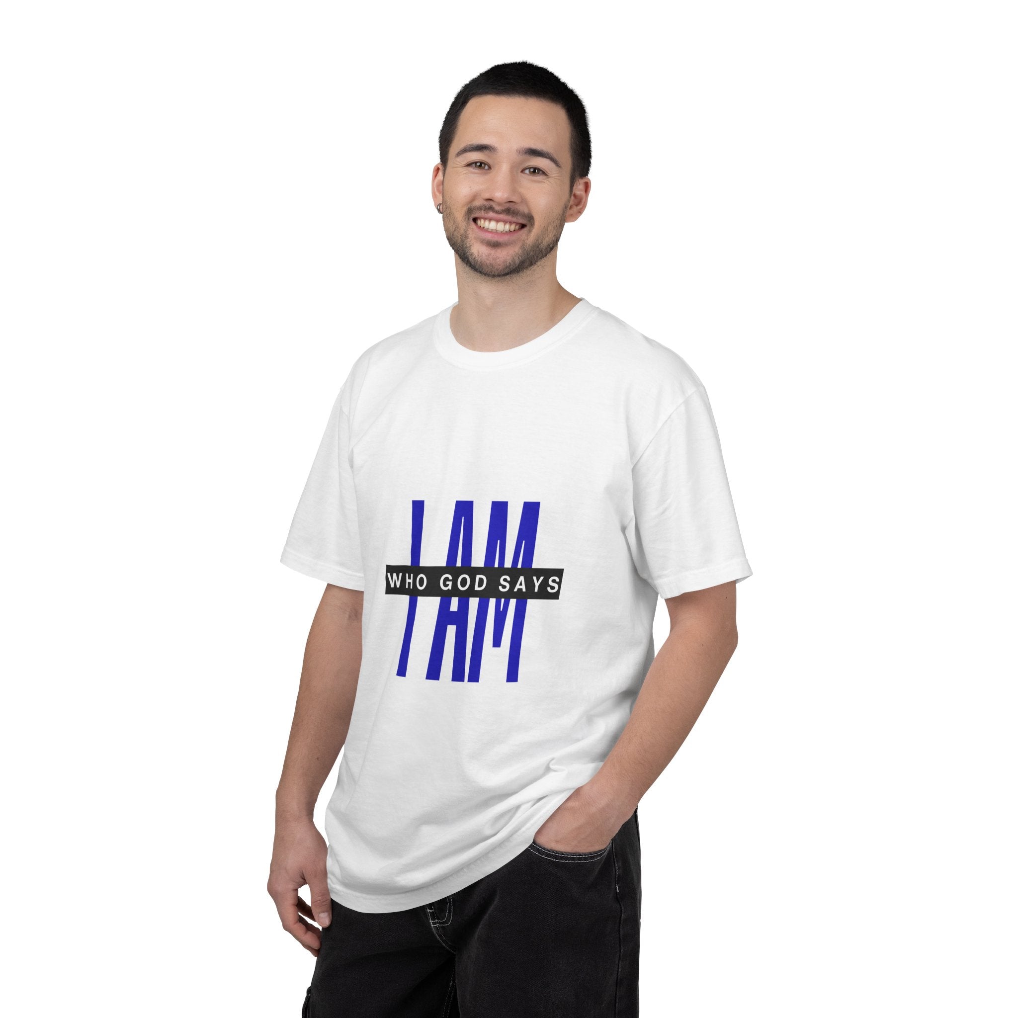 I AM Who God Says I Am T-Shirt | Christian Faith Typography