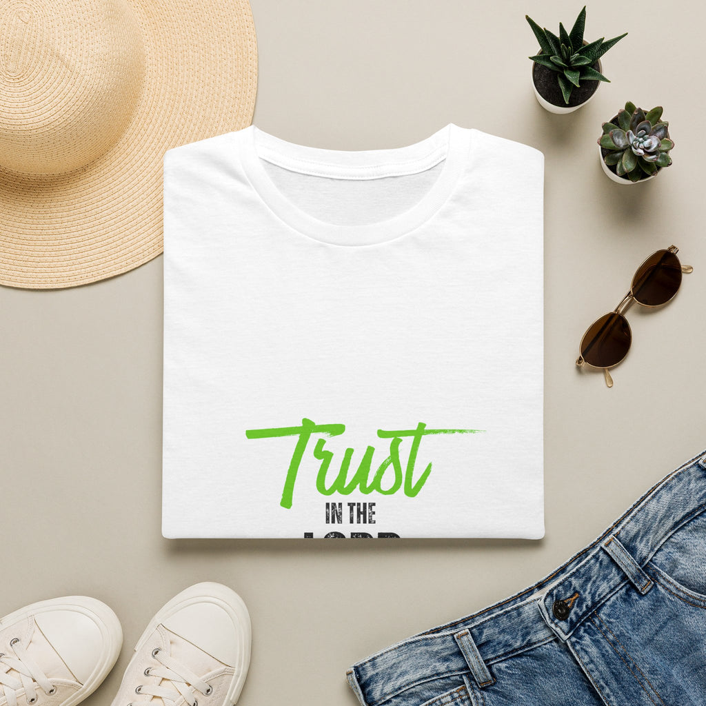Faith T-Shirt — "Trust in the Lord" Inspirational Christian Tee