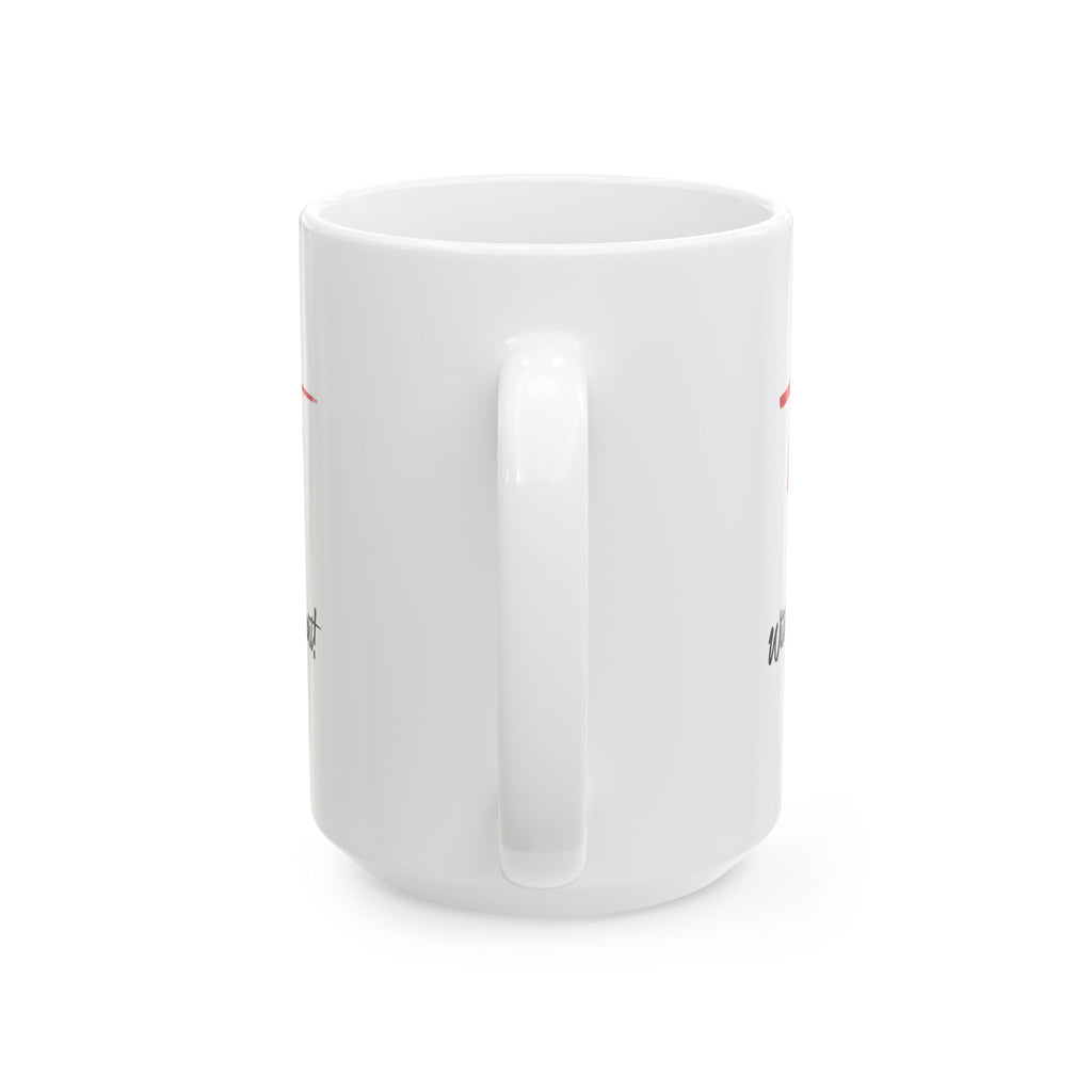 Ceramic Mug – “Trust God With Your Heart” Inspirational Coffee Cup (11oz & 15oz)
