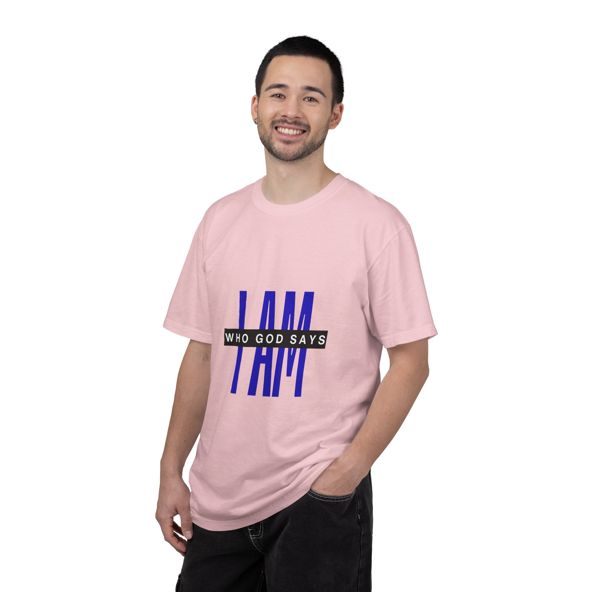 I AM Who God Says I Am T-Shirt | Christian Faith Typography
