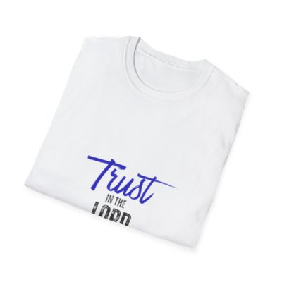 Trust in the Lord | Indigo Christian Graphic T-Shirt